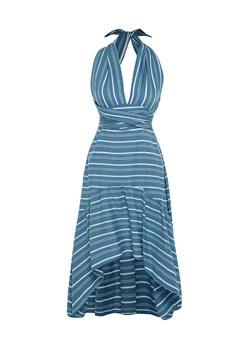 trendyol Sukienka w kolorze niebiesko-białym ze sklepu Limango Polska w kategorii Sukienki - zdjęcie 163786081