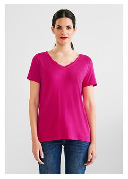 Street One Koszulka w kolorze różowym ze sklepu Limango Polska w kategorii Bluzki damskie - zdjęcie 163787583