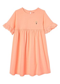 vertbaudet Sukienka w kolorze pomarańczowym ze sklepu Limango Polska w kategorii Sukienki dziewczęce - zdjęcie 163789251