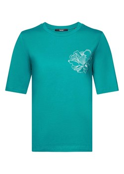 ESPRIT Koszulka w kolorze zielonym ze sklepu Limango Polska w kategorii Bluzki damskie - zdjęcie 163789422