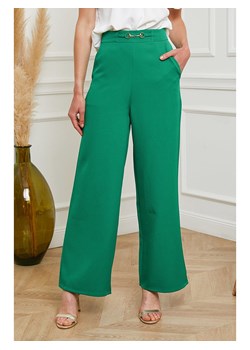 Joséfine Spodnie &quot;Colange&quot; w kolorze zielonym ze sklepu Limango Polska w kategorii Spodnie damskie - zdjęcie 163790713