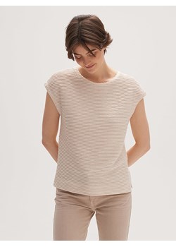 OPUS Koszulka &quot;Sabila&quot; w kolorze beżowym ze sklepu Limango Polska w kategorii Bluzki damskie - zdjęcie 163790934