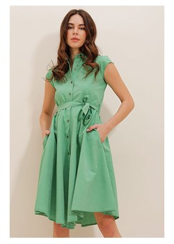 Defile Sukienka w kolorze zielonym ze sklepu Limango Polska w kategorii Sukienki - zdjęcie 163791884