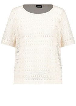 TAIFUN Koszulka w kolorze kremowym ze sklepu Limango Polska w kategorii Bluzki damskie - zdjęcie 163793040