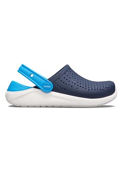 Crocs Chodaki &quot;Lite Ride&quot; w kolorze granatowo-białym ze sklepu Limango Polska w kategorii Klapki dziecięce - zdjęcie 163794664