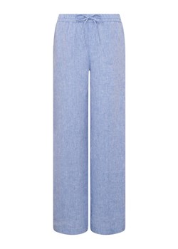 Seidensticker Lniane spodnie w kolorze błękitnym ze sklepu Limango Polska w kategorii Spodnie damskie - zdjęcie 163794863