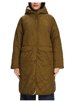 ESPRIT Płaszcz pikowany w kolorze khaki ze sklepu Limango Polska w kategorii Płaszcze damskie - zdjęcie 163799020