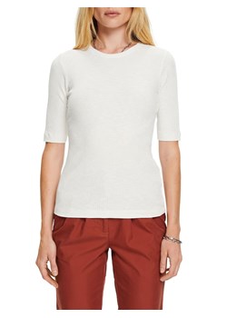 ESPRIT Koszulka w kolorze białym ze sklepu Limango Polska w kategorii Bluzki damskie - zdjęcie 163799071