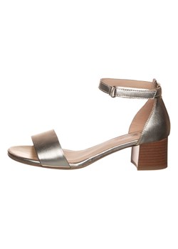 Ara Shoes Skórzane sandały w kolorze złotym ze sklepu Limango Polska w kategorii Sandały damskie - zdjęcie 163799992