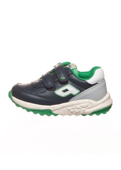 Primigi Skórzane sneakersy w kolorze granatowo-zielonym ze sklepu Limango Polska w kategorii Buty sportowe dziecięce - zdjęcie 163801864