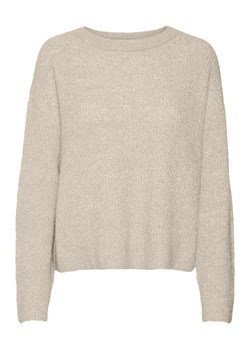 Vero Moda Sweter w kolorze beżowym ze sklepu Limango Polska w kategorii Swetry damskie - zdjęcie 163807891