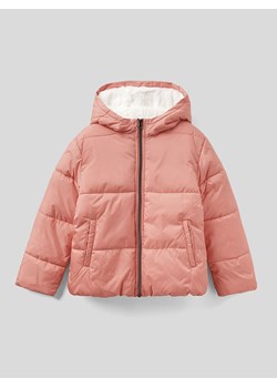 Benetton Kurtka zimowa w kolorze jasnoróżowym ze sklepu Limango Polska w kategorii Kurtki dziewczęce - zdjęcie 163808453