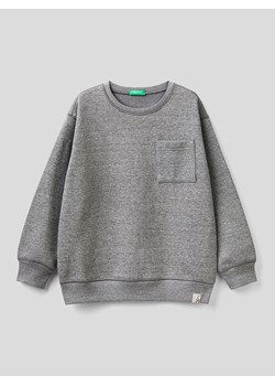 Benetton Bluza w kolorze szarym ze sklepu Limango Polska w kategorii Bluzy chłopięce - zdjęcie 163808462