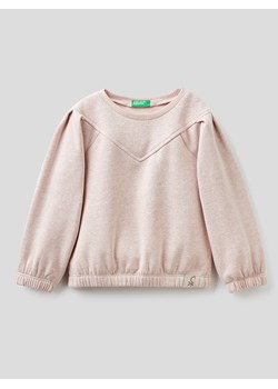 Benetton Bluza w kolorze jasnoróżowym ze sklepu Limango Polska w kategorii Bluzy dziewczęce - zdjęcie 163808463
