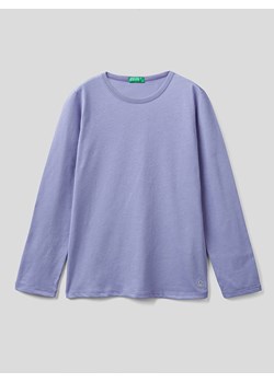 Benetton Koszulka w kolorze lawendowym ze sklepu Limango Polska w kategorii Bluzki dziewczęce - zdjęcie 163808471