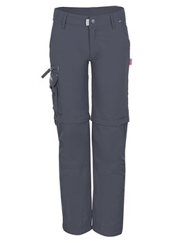 Trollkids Spodnie trekkingowe Zipp-Off &quot;Oppland&quot; - Slim fit - w kolorze antracytowym ze sklepu Limango Polska w kategorii Spodnie chłopięce - zdjęcie 163814282
