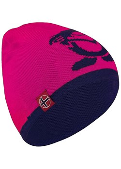 Trollkids Dwustronna czapka beanie &quot;Troll&quot; w kolorze granatowo-różowym ze sklepu Limango Polska w kategorii Czapki dziecięce - zdjęcie 163815701