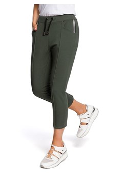 made of emotion Spodnie dresowe w kolorze khaki ze sklepu Limango Polska w kategorii Spodnie damskie - zdjęcie 163818591
