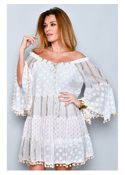 H.H.G. Sukienka w kolorze białym ze sklepu Limango Polska w kategorii Sukienki - zdjęcie 163818902