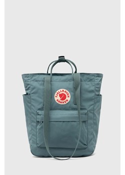Fjallraven plecak kolor turkusowy duży z aplikacją ze sklepu PRM w kategorii Plecaki - zdjęcie 163820913