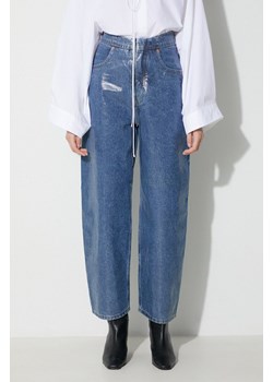 MM6 Maison Margiela jeansy Pants 5 Pockets damskie high waist S62LB0155 ze sklepu PRM w kategorii Jeansy damskie - zdjęcie 163821043
