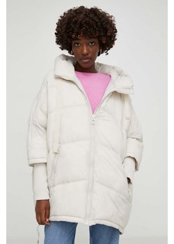 Answear Lab kurtka damska kolor biały zimowa ze sklepu ANSWEAR.com w kategorii Kurtki damskie - zdjęcie 163824924