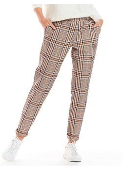 Awama Spodnie w kolorze brązowym ze sklepu Limango Polska w kategorii Spodnie damskie - zdjęcie 163825772
