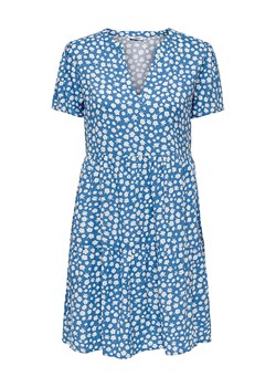 ONLY Sukienka &quot;Zally&quot; w kolorze niebiesko-białym ze sklepu Limango Polska w kategorii Sukienki - zdjęcie 163829980