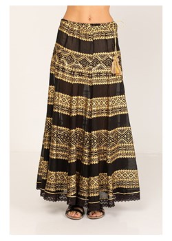 Peace &amp; Love Spódnica w kolorze złoto-czarnym ze sklepu Limango Polska w kategorii Spódnice - zdjęcie 163830164