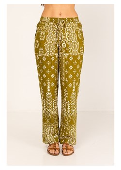 Peace &amp; Love Spodnie w kolorze khaki ze sklepu Limango Polska w kategorii Spodnie damskie - zdjęcie 163830172