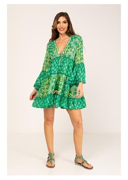 Peace &amp; Love Sukienka w kolorze zielonym ze sklepu Limango Polska w kategorii Sukienki - zdjęcie 163830180