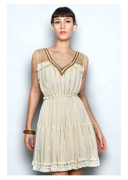 H.H.G. Sukienka w kolorze kremowym ze sklepu Limango Polska w kategorii Sukienki - zdjęcie 163831332
