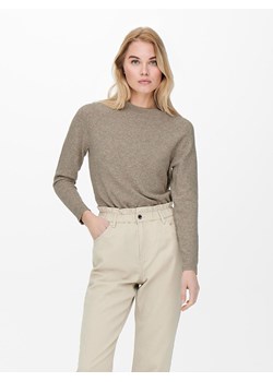 ONLY Sweter &quot;Rica&quot; w kolorze szarobrązowym ze sklepu Limango Polska w kategorii Swetry damskie - zdjęcie 163831442