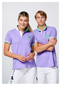 Polo Sylt Koszulka polo w kolorze fioletowym ze sklepu Limango Polska w kategorii Bluzki damskie - zdjęcie 163831642