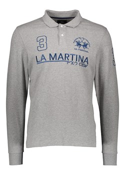 La Martina Koszulka polo w kolorze szarym ze sklepu Limango Polska w kategorii T-shirty męskie - zdjęcie 163832033