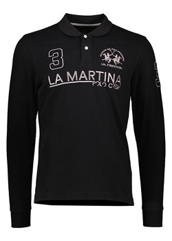 La Martina Koszulka polo w kolorze czarnym ze sklepu Limango Polska w kategorii T-shirty męskie - zdjęcie 163832042