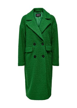 ONLY Płaszcz pluszowy &quot;Valeria&quot; w kolorze zielonym ze sklepu Limango Polska w kategorii Płaszcze damskie - zdjęcie 163832102