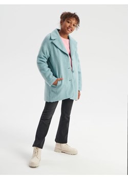 Sinsay - Płaszcz - niebieski ze sklepu Sinsay w kategorii Płaszcze dziewczęce - zdjęcie 163833302