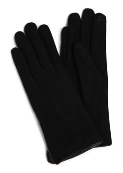 Melkonian Rękawiczki Kobiety Wełna czarny jednolity ze sklepu vangraaf w kategorii Rękawiczki damskie - zdjęcie 163840122