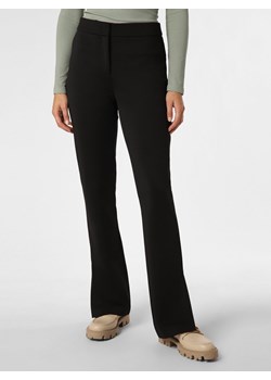 Marie Lund Spodnie Kobiety czarny jednolity ze sklepu vangraaf w kategorii Spodnie damskie - zdjęcie 163840130