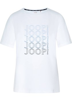 T-shirt damski z bawełny Joop biały 642160 ze sklepu piubiu_pl w kategorii Bluzki damskie - zdjęcie 163844594
