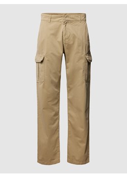 Spodnie cargo z wpuszczanymi kieszeniami ze sklepu Peek&Cloppenburg  w kategorii Spodnie męskie - zdjęcie 163850523