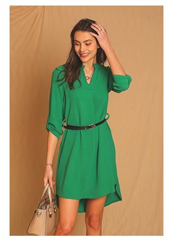 ASSUILI Sukienka w kolorze zielonym ze sklepu Limango Polska w kategorii Sukienki - zdjęcie 163851870