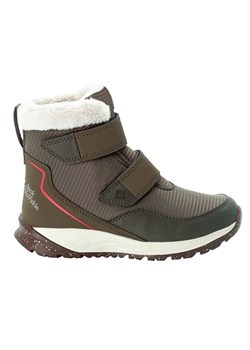 Jack Wolfskin Botki zimowe &quot;Polar Wolf&quot; w kolorze khaki ze sklepu Limango Polska w kategorii Buty trekkingowe dziecięce - zdjęcie 163852632