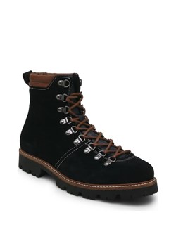 Tommy Hilfiger Skórzane trapery HILFIGER W MIX SUEDE HOOKS ze sklepu Gomez Fashion Store w kategorii Buty zimowe męskie - zdjęcie 163853431