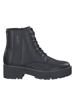 S. Oliver Botki w kolorze czarnym ze sklepu Limango Polska w kategorii Workery damskie - zdjęcie 163855261