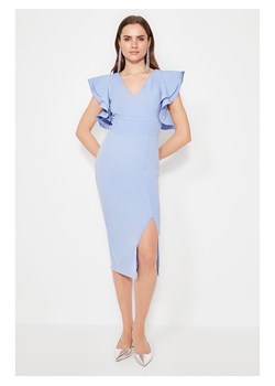 trendyol Sukienka w kolorze błękitnym ze sklepu Limango Polska w kategorii Sukienki - zdjęcie 163855393