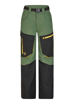 Ziener Spodnie narciarskie &quot;Akando&quot; w kolorze oliwkowo-czarnym ze sklepu Limango Polska w kategorii Spodnie chłopięce - zdjęcie 163857811