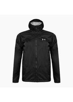 Kurtka treningowa męska Under Armour Forefront Rain black/steel ze sklepu sportano.pl w kategorii Kurtki męskie - zdjęcie 163858452