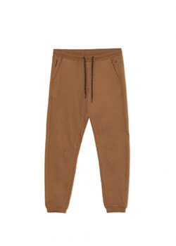 Cropp - Brązowe joggery basic - brązowy ze sklepu Cropp w kategorii Spodnie męskie - zdjęcie 163865513